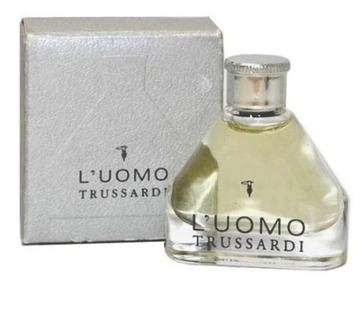 L'Uomo by Trussardi  0.17 Fl oz EDT Splash Miniature for Men
