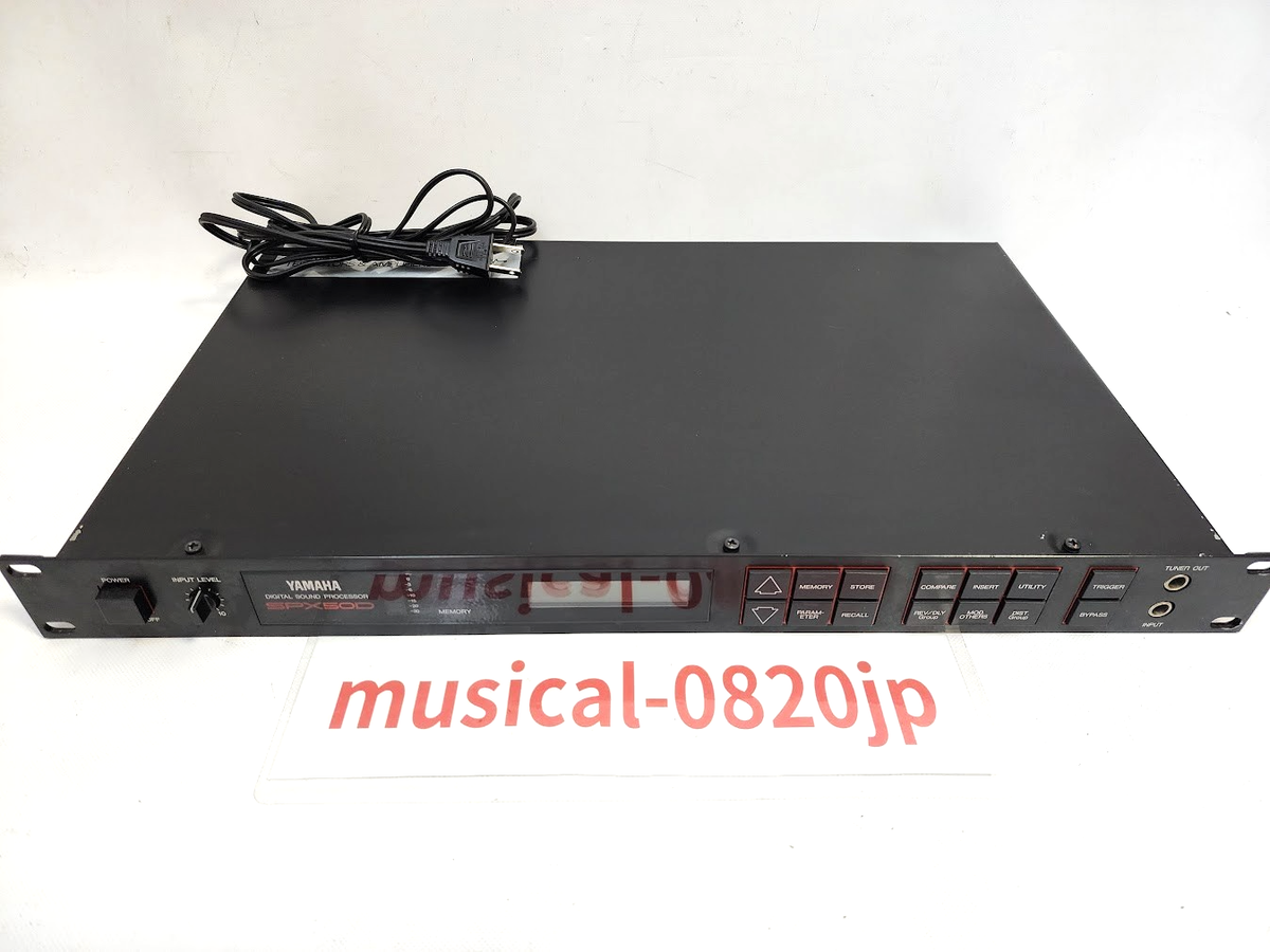 YAMAHA デジタルサウンドプロセッサー　SPX50D YAMAHA SPX50D Digital Effects Sound Processor | eBay