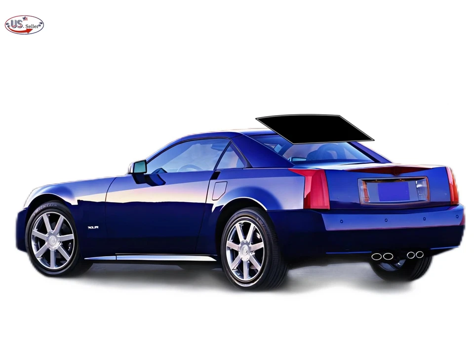 Kit de película de tinte de ventana de 2 capas precortada personalizada computarizada para Cadillac XLR 2004-2009 Foto 3 de 4