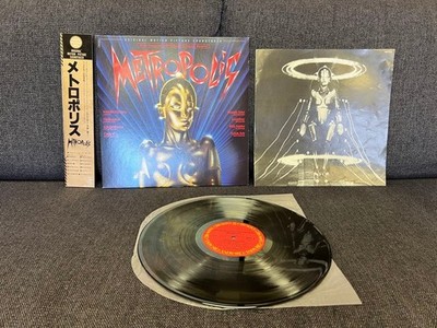Metropolis OST Vinyl LP Giorgio Moroder Synthwave Soundtrack Obi