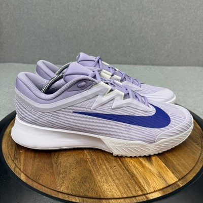 Nike Court Zoom Vapor 3 Women's 12 Tennis Shoes Clay Amethyst Tint
