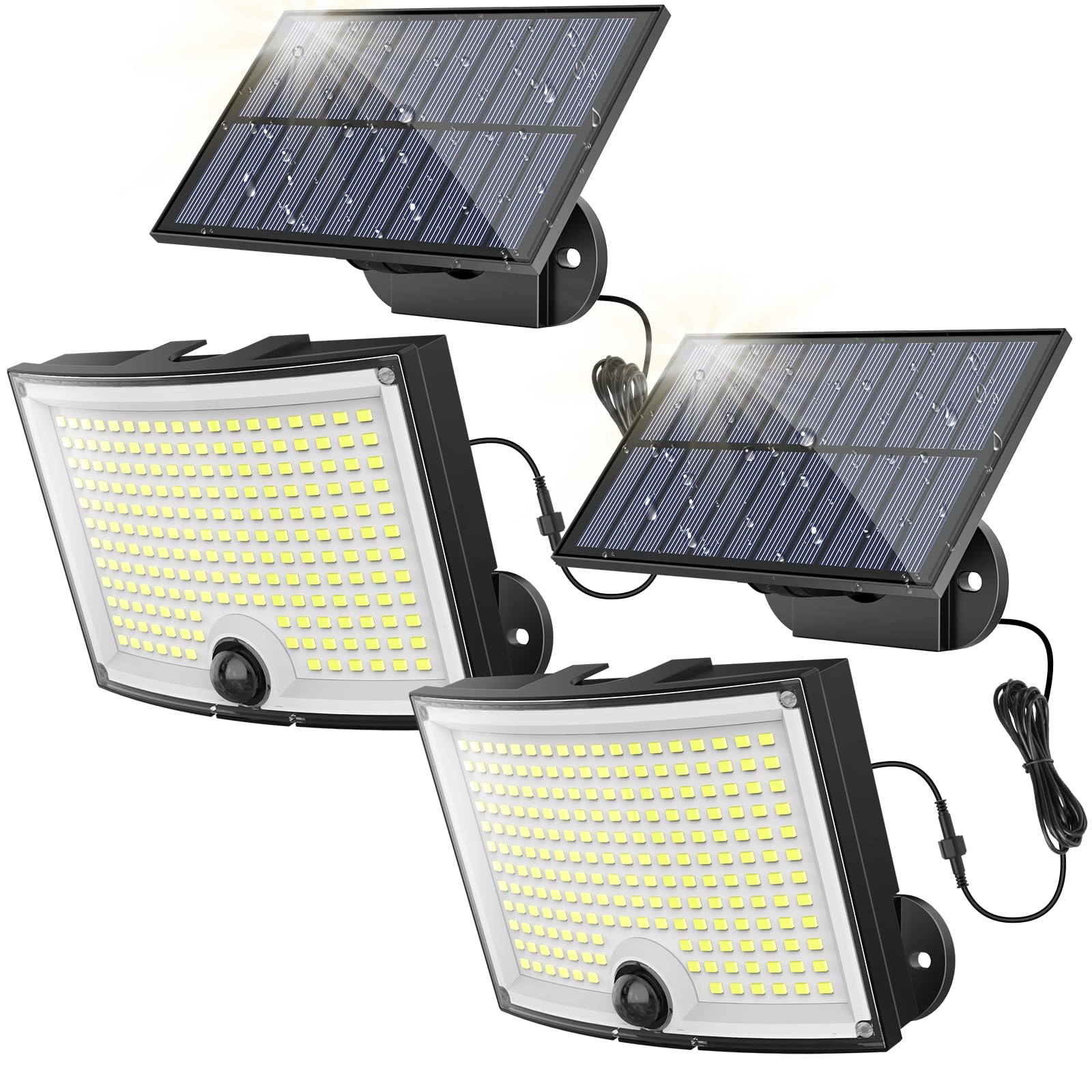 Ortiny 202 LED Luce Solare Esterno - Trasforma il tuo Giardino IP65