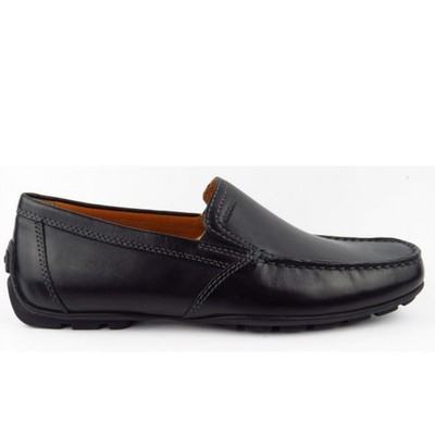 Geox U MONER Herren Mokassin in Schwarz