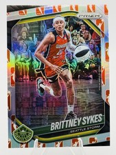 BRITTNEY SYKES - SP LOGO PRIZM #121 - 2025 Panini Prizm WNBA SEATTLE STORM