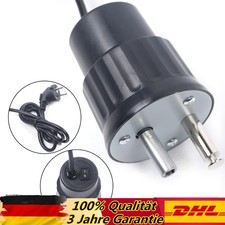 Elektrischer Motor mit Zubehör Grillmotor für Mangal Spießdreher Grillantrieb eu