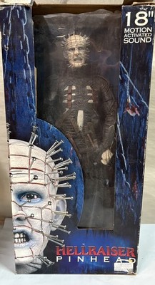 2003 NECA Reel Toys Hellraiser Ultimate Pinhead 18'' Action Figure with Box *READ