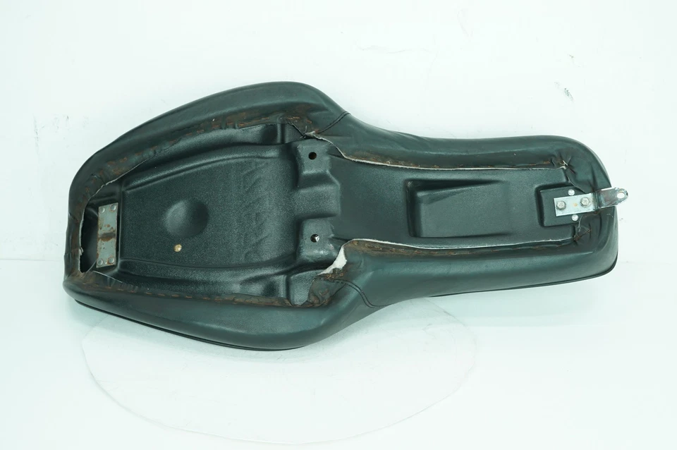 Harley Dyna 1994 FXDWG Wide Glide OEM pasajero asiento conductor sillín negro Foto 2 de 4