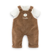 Corolle - Dungarees Bear & T-Shirt Little Explorer, Clothes Doll 30Cm, From 18 M