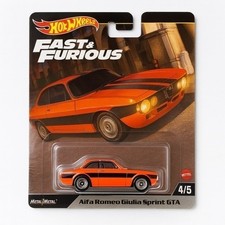 Hot Wheels Premium Fast & Furious Alfa Romeo Giulia Sprint GTA Real Riders