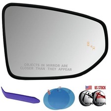 Passenger Side Mirror Glass Compatible with Lexus ES350 ES300h ES250 2020