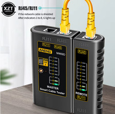 M469D RJ45 RJ11 RJ12 Network Cable Tester LAN Wire Test Tool