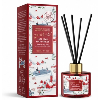 5901685083454 Dyfuzor zapachowy Winter Time Holiday Happiness 100 ml 