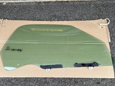 MGF MG TF O/S DOOR GLASS - GREEN TINT