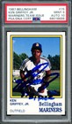 Ken Griffey Jr. Signed 1987 Bellingham RC #15 Mariners PSA 9 Auto GM 10 PSA/DNA