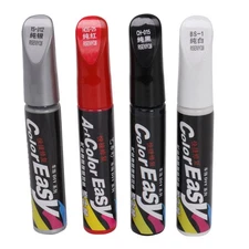 DIY Auto Paint Repair Pen Brush Car Clear Scratch Remover Touch Up Pens 4 COLOR