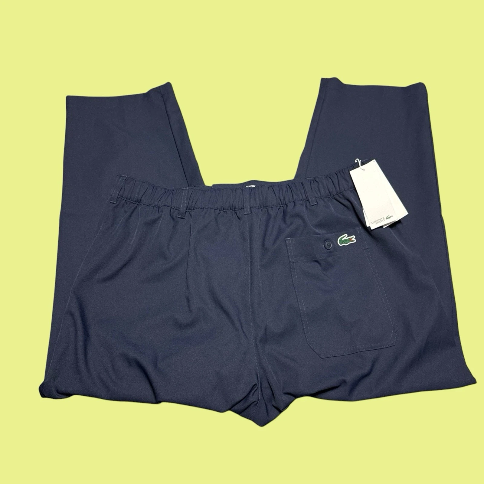 Lacoste Sport Men’s Pants , Ultra Dry, Stretch Waist , Men’s Size 40, Inseam 26