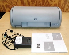 HP Deskjet 3915 Color Inkjet Printer! W/ AC adapter & manual.