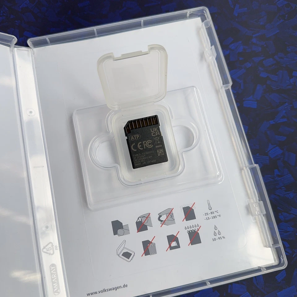 32GB, V18, Europa 2024, VW SD KARTE für Discover Media 2 Navi, AS, Navigation - Bild 3 von 4