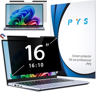 Magnetic Laptop Privacy Screen 16 Inch 16:10 Ratio - Anti-Glare Filter for Lenov