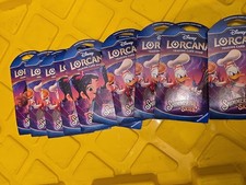 Disney Lorcana TCG - Shimmering Skies Sleeved Booster Packs, Lot of 10 New
