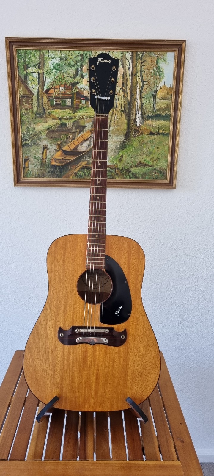 Gitarre Framus Texan 196 l + EGitarre Aria STG