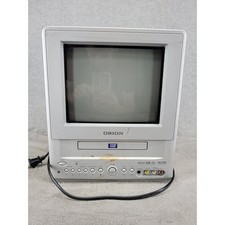 Orion TVDVD093B 9 inch CRT TV DVD Combo Retro Gaming Silver 2004 Vintage Tech