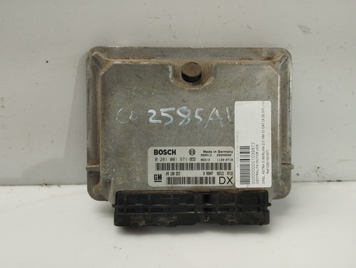 0281001971 motorsteuergerät OPEL ASTRA G BERLINA 2.0 16V DI CAT X 20 1039872