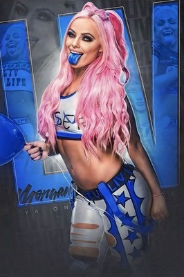 WWE GIANT 24 x36  POSTER  - LIV MORGAN