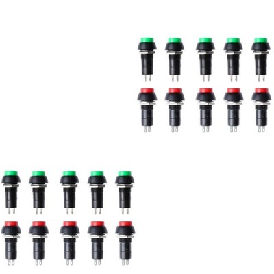 2 Count Momentary Push Button Schalter Wetterfester Druckknopfschalter