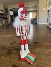 Hollywood Nutcrackers Kurt Adler Peppermint Nutcracker Holly Adler Design 15  