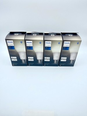 4x Philips Hue New White Smart Glühbirne 1100 Lumen E27 Edison Schraube Bluetooth