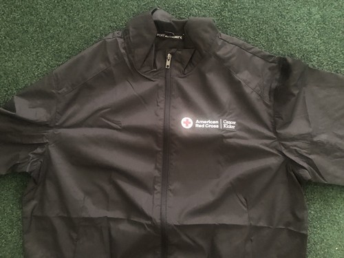 NEW “Cancer Kicker” American Red Cross EMBROIDERED Jacket by PORT AUTHORITY