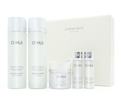 [OHUI]( K-Beauty)Extreme White Special Set 5pcs  LG Care Whitening Anti-Aging