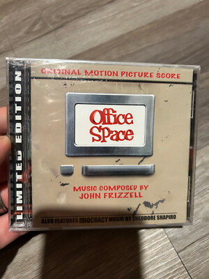 Office Space Idiocracy Soundtrack CD Frizzell Shapiro La-La Land LE 1200 Sealed