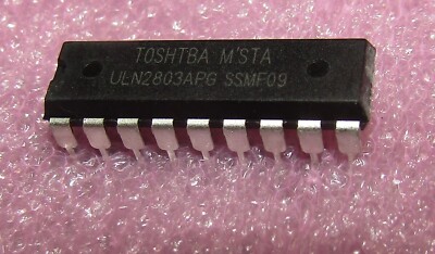 10pcs ULN2803A ULN2803 ULN2803APG Darlington 8 Ch Sink Array DIP18 US SELLER
