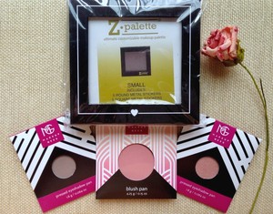boxy charm z palette makeup geek blush pan spell bound 2
