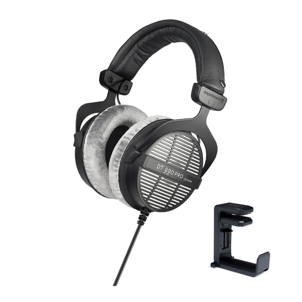 Акустически открытые наушники Beyerdynamic DT990 Pro и вешалка для наушников Knox