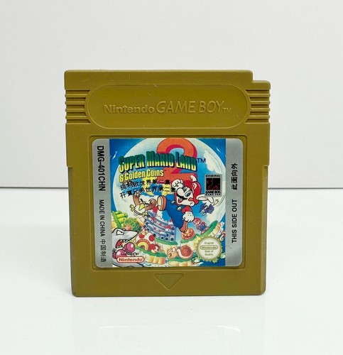 Hong Kong Version - Super Mario Land 2: 6 Golden Coins Game Boy DMG-401 CHN