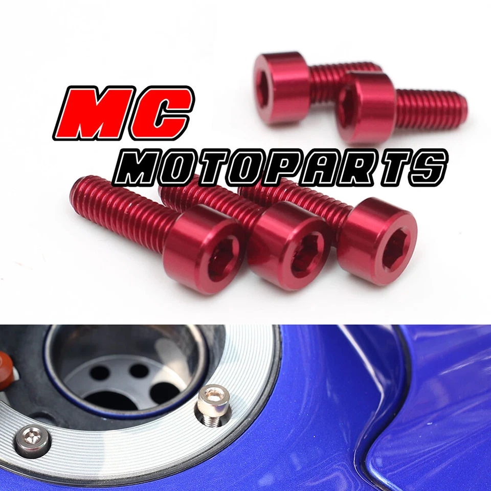Fuel Gas Cap Bolt For Suzuki GSXR600 GSXR750 GSXR1000 Hayabusa GSXS1000F Foto 3 de 4