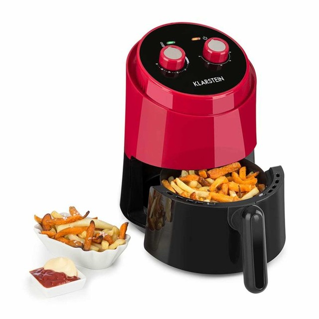 Klarstein Friggitrice ad aria calda Airfryer Rosso cuoce e Frigge senza  Olio | Acquisti Online su eBay