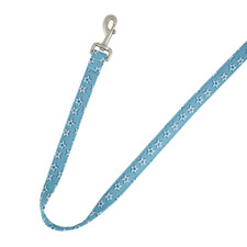 Top Paw Comfort Neoprene Blue Star Dog Leash 4 FT NEW
