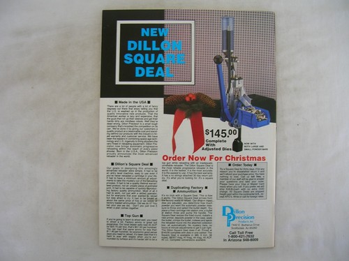 Vintage AMERICAN RIFLEMAN Magazine, NOVEMBER 1987, Excellent Condition - Picture 4 of 4