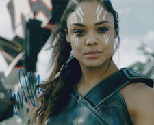 TESSA THOMPSON signed Autogramm 20x25cm THOR in Person autograph COA AVENGERS