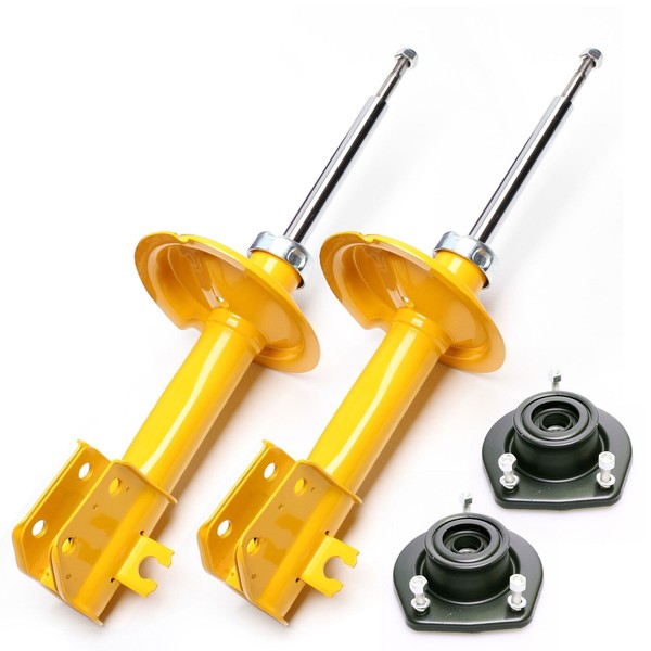 2X Sport-StoßDÄMpfer Gasdruck Vorne + Domlager - Cinquecento, Seicento-image