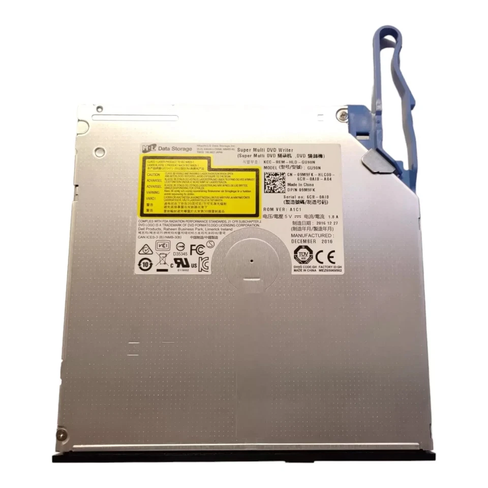 Grabadora de CD/DVD Optiplex 3050 3060 3070 5055 5060 5080 7060 7070 SFF 9M9FK Foto 2 de 4