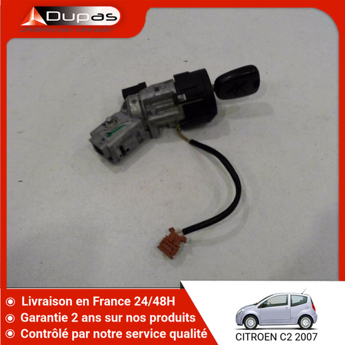 Antivol De Direction Pour Citroën C2 (2003-2009) Et C3 (2005-2010) - Réf. 4162FS