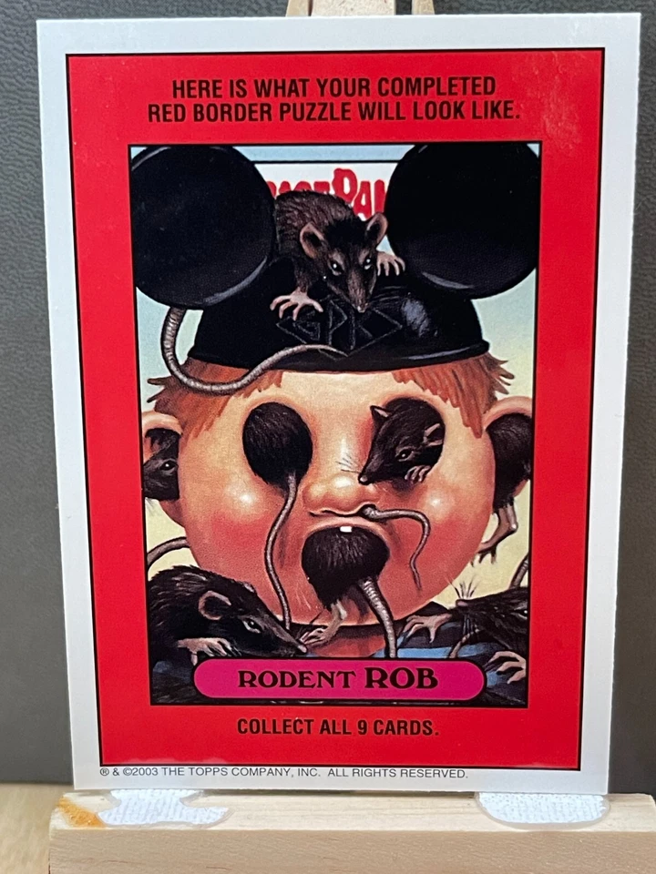 Train Wreck Trevor 2003 Topps Garbage Pail Kids Trading Card Sticker 8b - Image 2 of 2