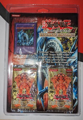 Yu-Gi-Oh Ultimate Edition 2 - 2x Revelation Vol 2 Packs +DMK Card (SEALED)