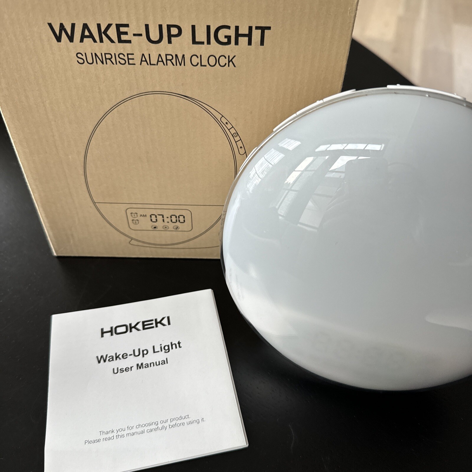 Hokeki Sunrise Alarm Clock. Natural Wake Up Light eBay