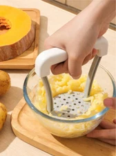 1pc Manual Potato Masher for Baby Food, Kitchen Tool for Mashing Potatoes-NEW